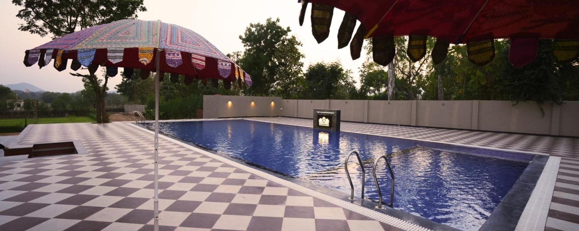 Hotel The Biletha Bagh Udaipur Exterior foto