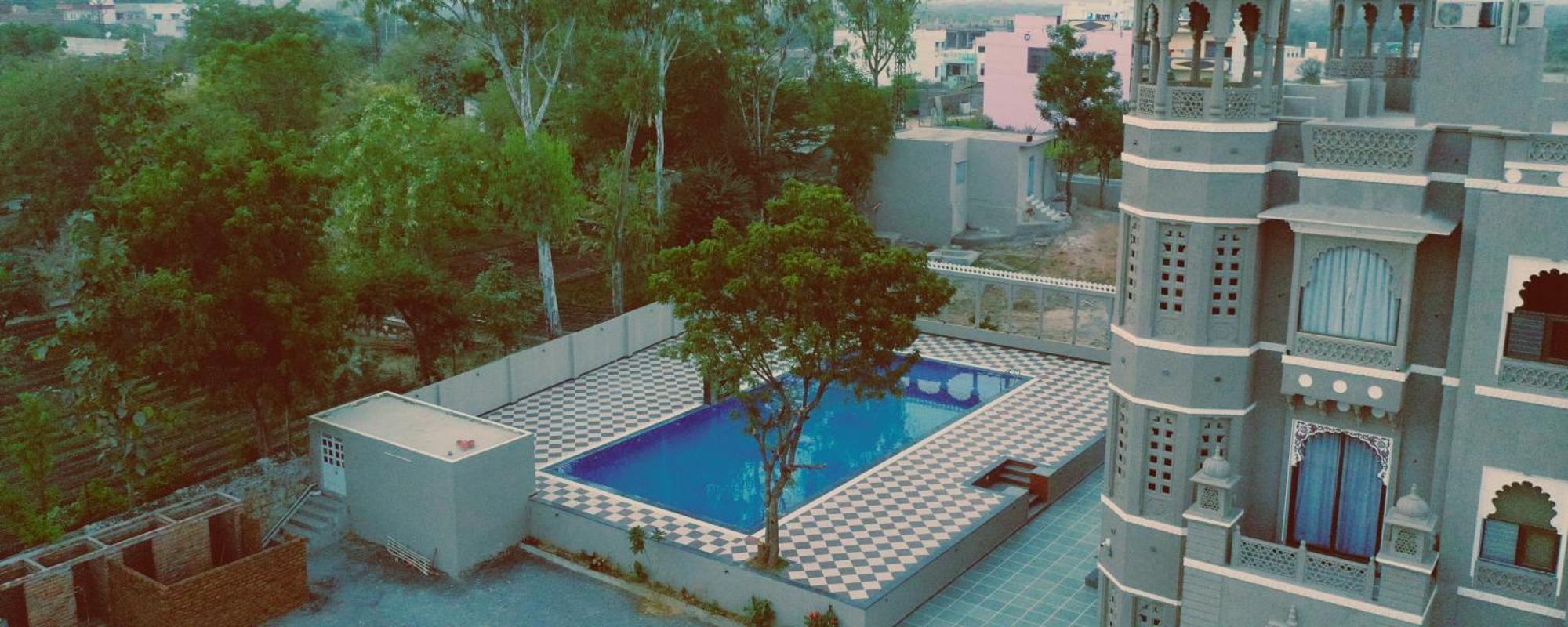 Hotel The Biletha Bagh Udaipur Exterior foto